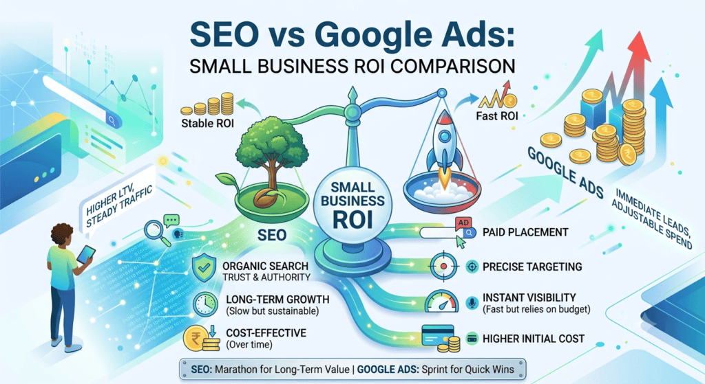 SEO vs Google Ads